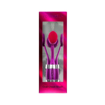 Pensula Makeup Revolution I Heart Makeup Oval Cheek pentru aplicarea fardului de obraz Pensula Makeup Revolution I Heart Makeup Oval Cheek pentru aplicarea fardului de obraz