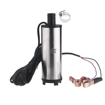 Pompa electrica auto submersibila 24V, 30 l/min, 51 MM, transfer motorina, combustibil, diesel, apa, ulei, antigel, vin, AdBlue, Colier metalic pentru furtun Pompa electrica auto submersibila 24V, 30 l/min, 51 MM, transfer motorina, combustibil, diesel, apa, ulei, antigel, vin, AdBlue, Colier metalic pentru furtun