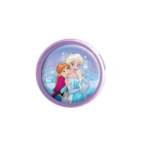 Veioza lampa Led push Frozen 14 cm mov