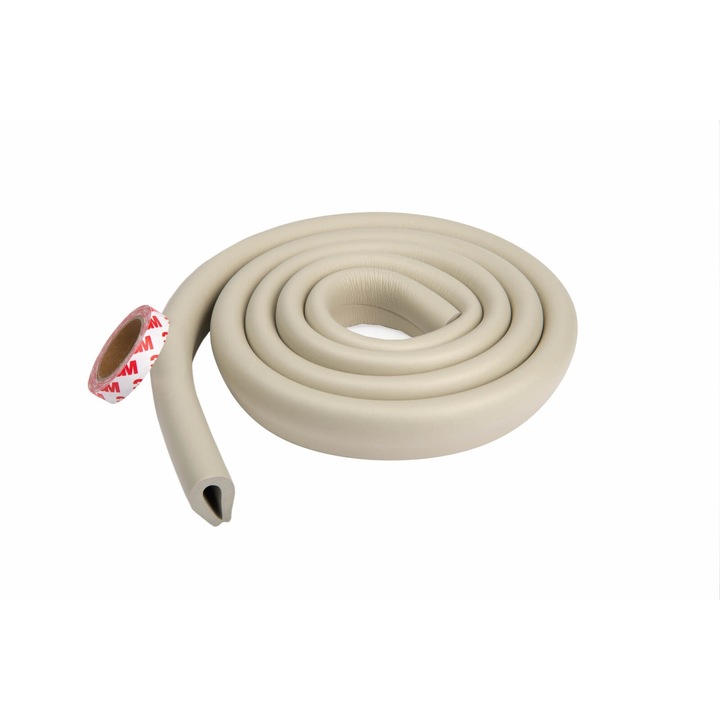 Защитна лента Empria, U форма за кантове и кантове, 3.5x0.7x200 см, Сив