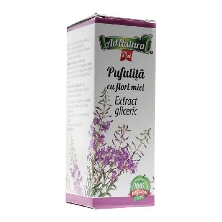Extract Gliceric Pufulita Cu Flori Mici Adserv 50ml Emag Ro