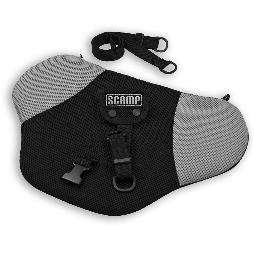 Deviator centura de siguranta Scamp pentru gravide, negru-gri