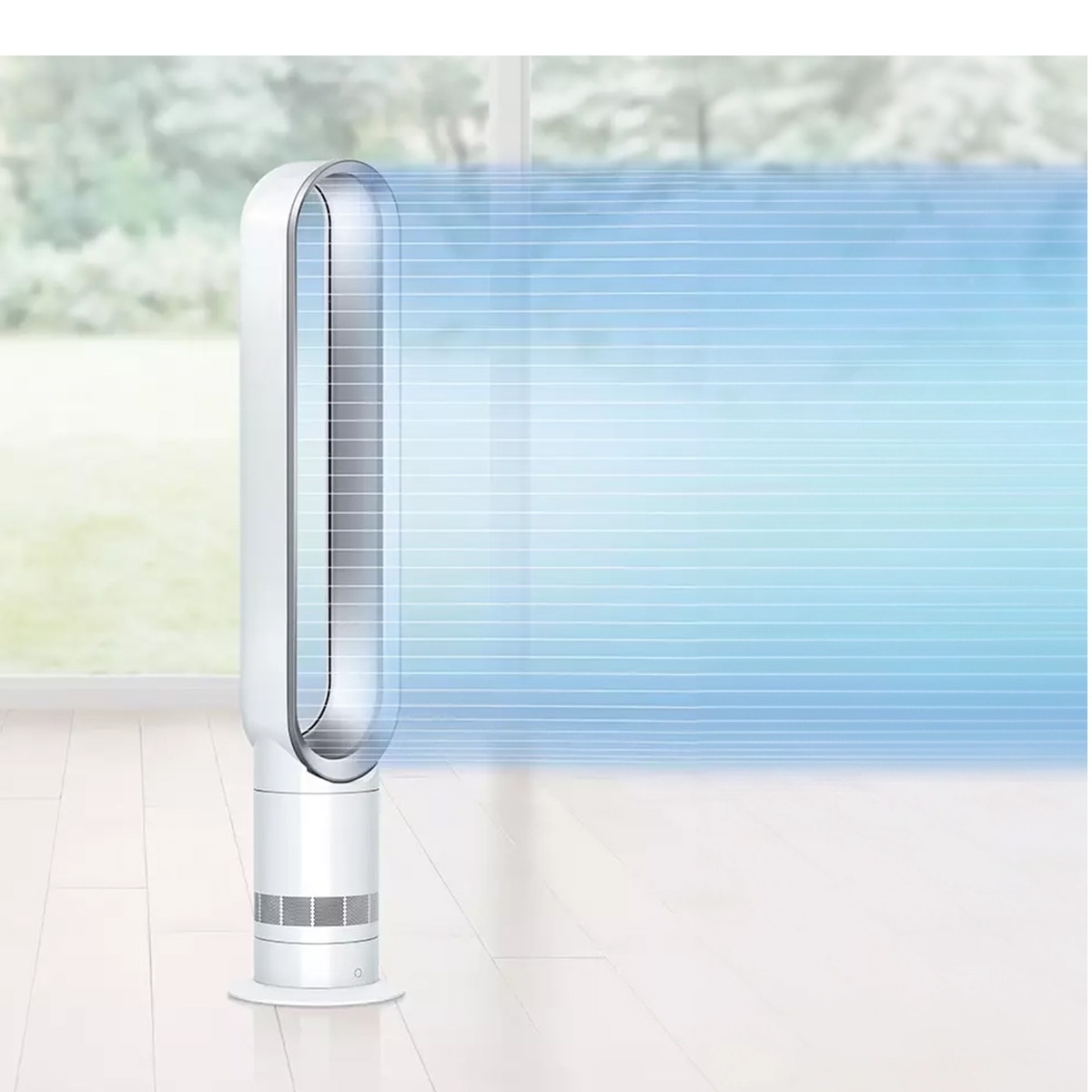 ダイソン　cool AM07 Ventilator Dyson Cool™ AM07 în alb/argintiu.