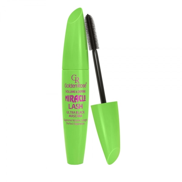 Mascara Volume & Define Miracle Lash, Golden Rose, negru, 9.3 ml