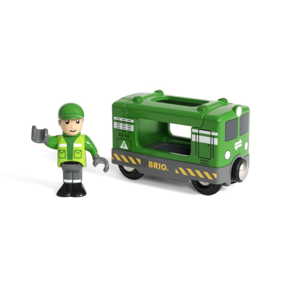 Locomotiva marfar cu mecanic