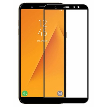 Sticla Securizata 3D Full Glue Samsung Galaxy A6 Plus 2018 - margini negre Sticla Securizata 3D Full Glue Samsung Galaxy A6 Plus 2018 - margini negre