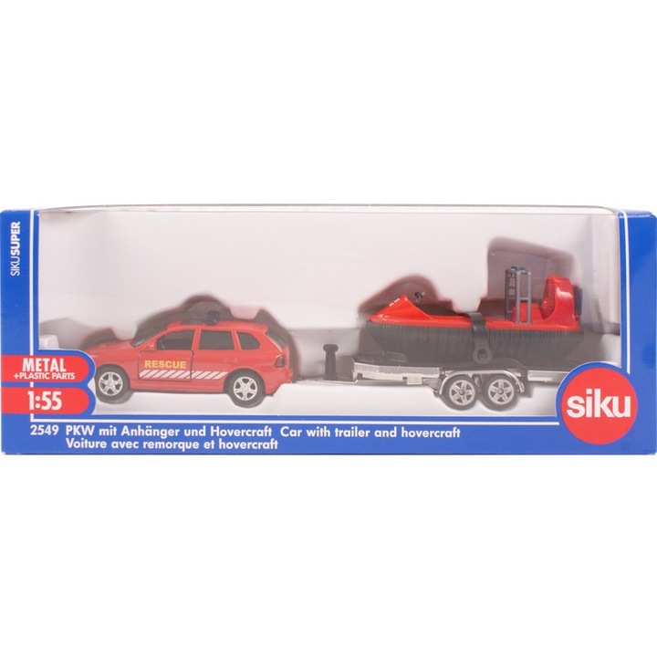 SIKU Tűzoltó autó légpárnással - 2549