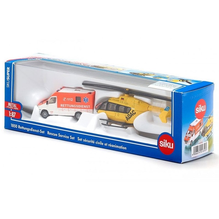 SIKU 1850 Mentőcsapat készlet