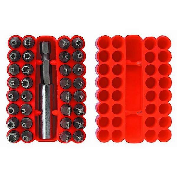 Surubelnita -varfuri cu maner, 33 buc -set 39D355