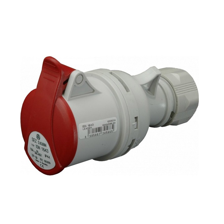 Priza mobila, 32A, 400V, IP44, 4 Poli, ISN3243, SEZ