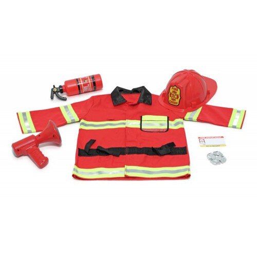 Costum Melissa & Doug Carnaval Copii Pompier Sef