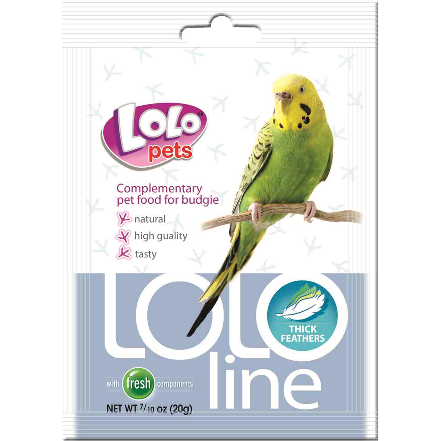 Vitamine pene pentru perusi Lolo Pets, 20 g