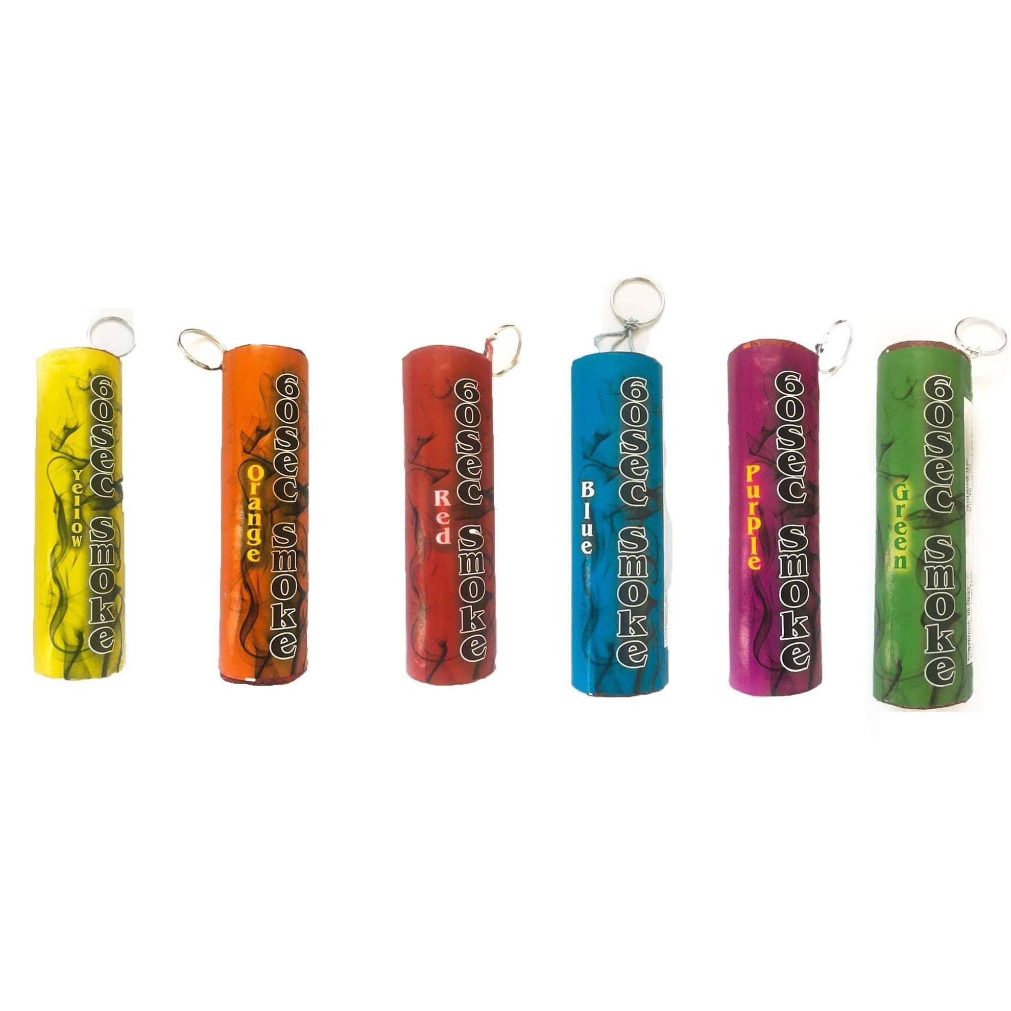 Fumigene multicolore set 6 buc efect 60 sec./buc