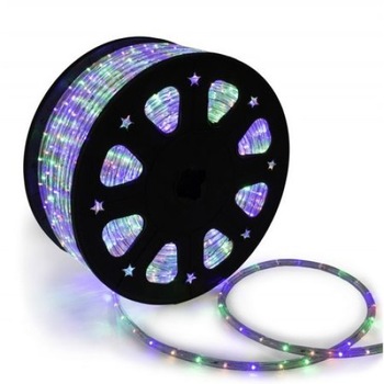 Furtun Luminos LED, OEM, 10 metri lumina multicolor, 8 jocuri de lumini, de exterior Furtun Luminos LED, OEM, 10 metri lumina multicolor, 8 jocuri de lumini, de exterior