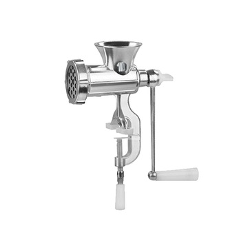 Masina de tocat carne manuala Floria ZLN-2553, aluminiu Masina de tocat carne manuala Floria ZLN-2553, aluminiu