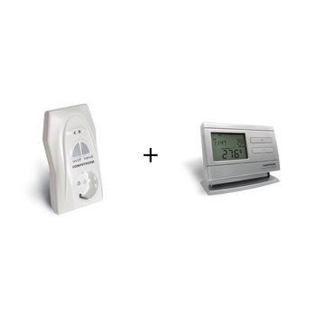 Pachet termostat Computherm Q1RX+Q8RF(TX), comanda wireless, programabil, on/off aparate incalzire sau climatizare Pachet termostat Computherm Q1RX+Q8RF(TX), comanda wireless, programabil, on/off aparate incalzire sau climatizare