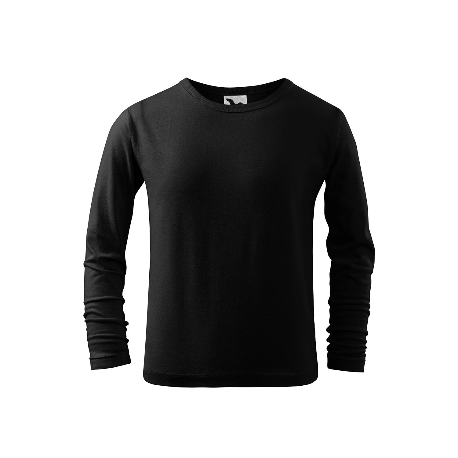 Tricou cu maneca lunga pentru copii,Negru,8 ani