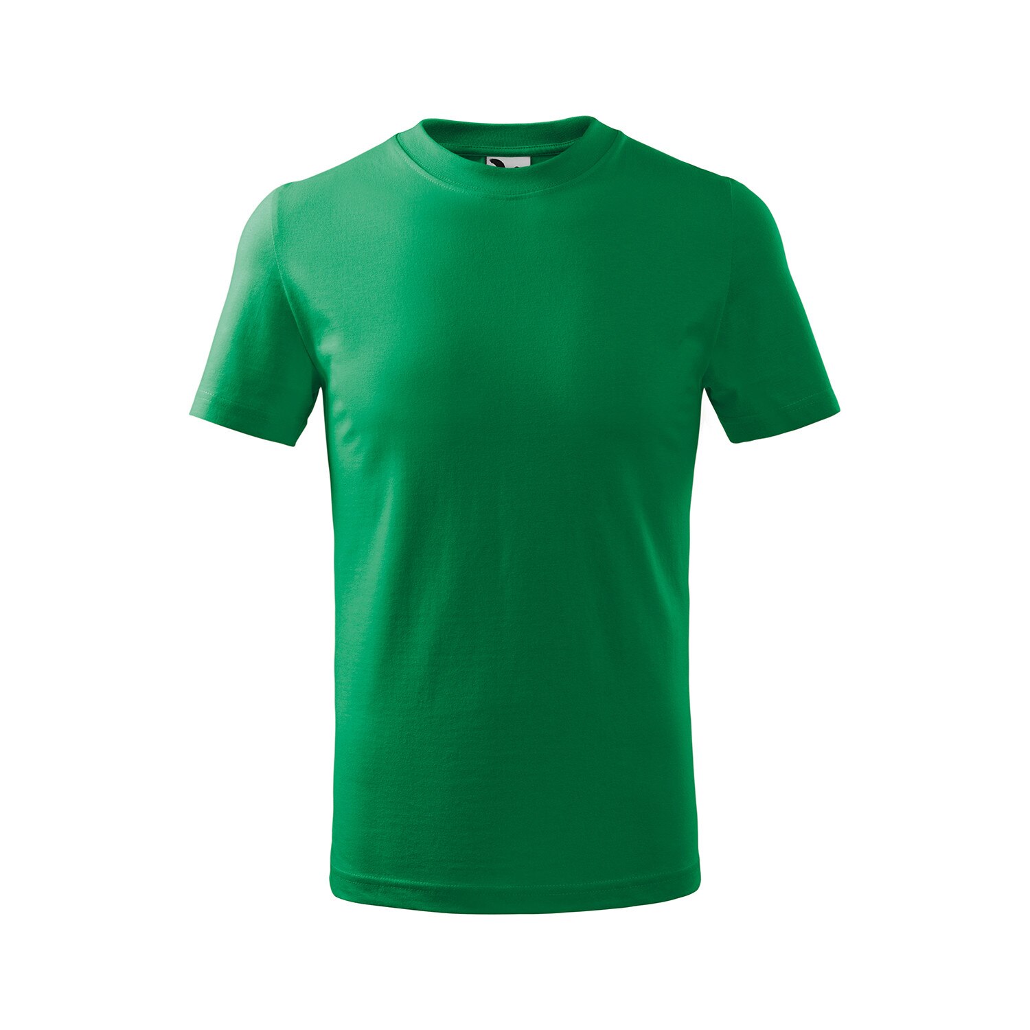 Tricou cu maneca scurta pentru copii,Verde mediu,12 ani