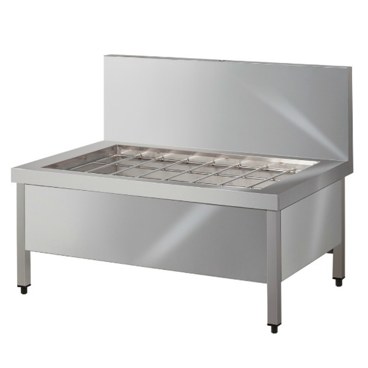 Chiuveta spalator pentru oale cu 1 cuva, 120 cm, Moratti