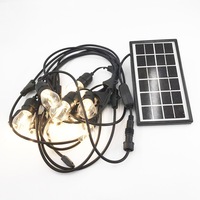 ghirlanda luminoasa solara 75m cu 10 becuri cu led e27 2w cablu negru lumina calda de exterior imagen 30_0_
0