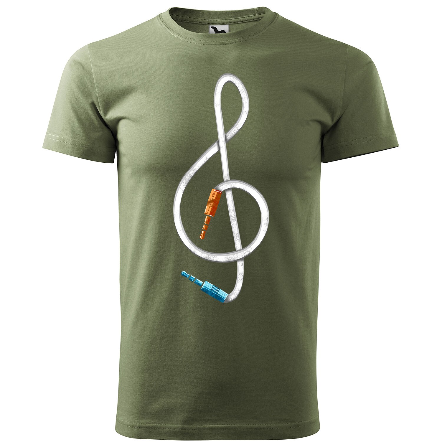 Tricou barbati,personalizat,cu maneca scurta,Kakhi,marime S
