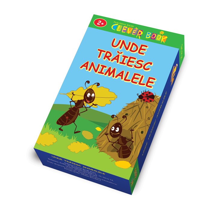 Carti de joc UNDE TRAIESC ANIMALELE