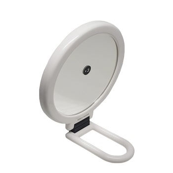 Oglinda alba cu 2 fete, Koh-I-Noor cu maner pliabil dublu - mareste de 3 ori Oglinda alba cu 2 fete, Koh-I-Noor cu maner pliabil dublu - mareste de 3 ori