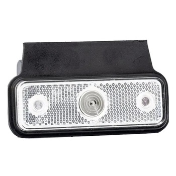 Lampa gabarit 102x36, LED, alba, cu talpa, 12-36V, FT-004-B+K Fristom Lampa gabarit 102x36, LED, alba, cu talpa, 12-36V, FT-004-B+K Fristom