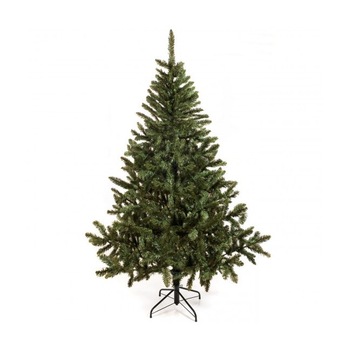 Brad de Craciun verde, 180 cm, 540 de ramuri, suport metalic inclus Brad de Craciun verde, 180 cm, 540 de ramuri, suport metalic inclus