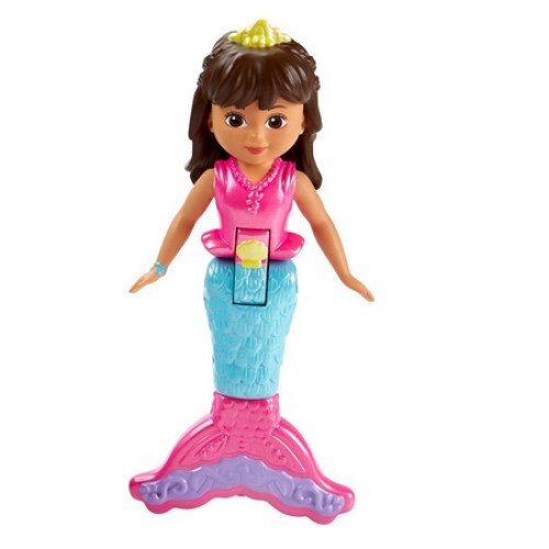 Papusica Fisher Price Dora sirena si scoica