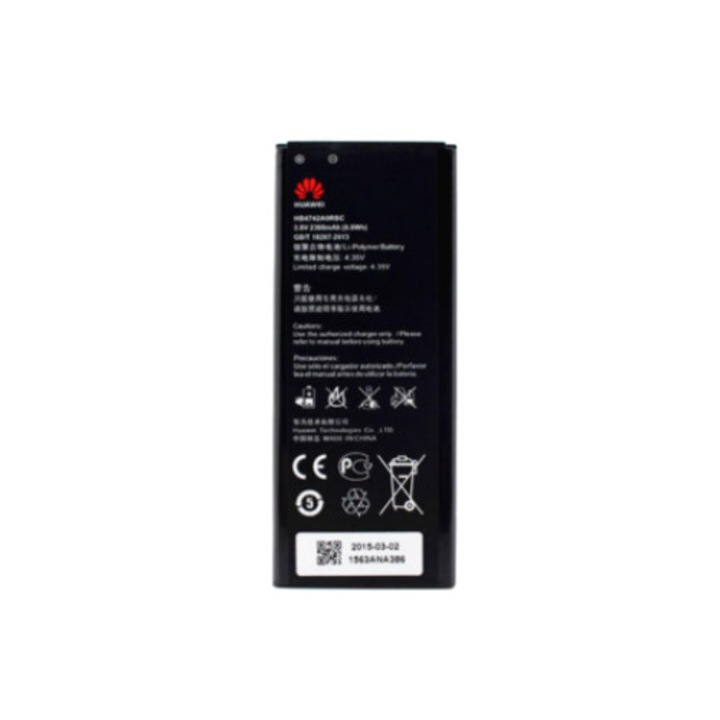 Tartalék akkumulátor Huawei Honor 3c / G740, HB4742A0RBC, 2300mAh, Li-Ion, Tömeges