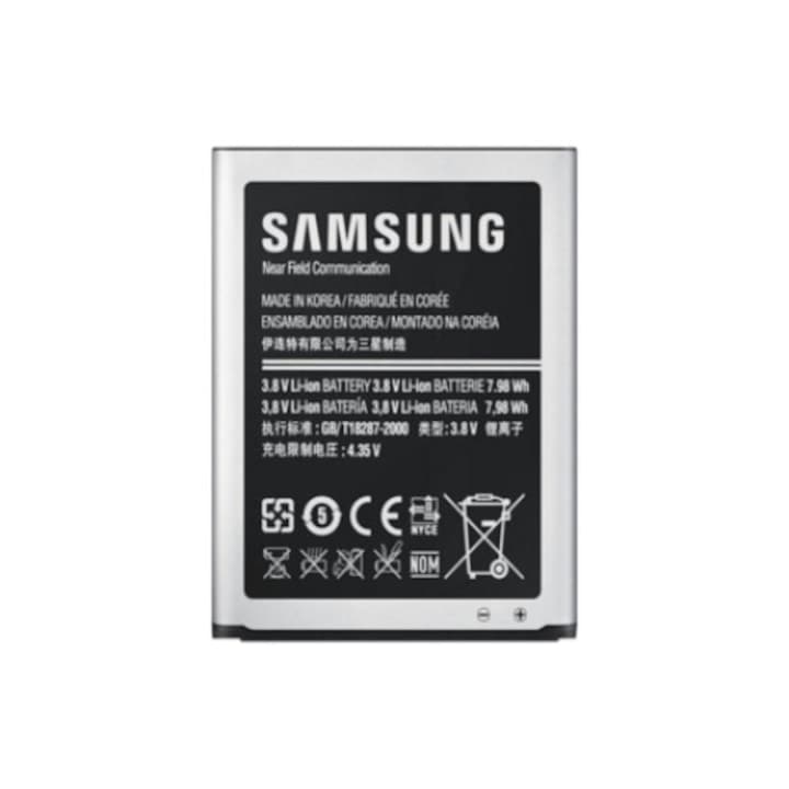 Резервна батерия за Samsung Galaxy S3/S3 NEO, NFC, EB-L1G6LLU, 2100mAh, Li-Ion, Bulk