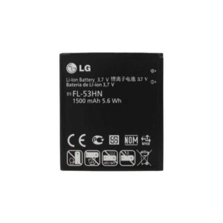 Резервна батерия LG OPTIMUS 3D, FL-53HN, 1500mAh, Li-Ion, Bulk