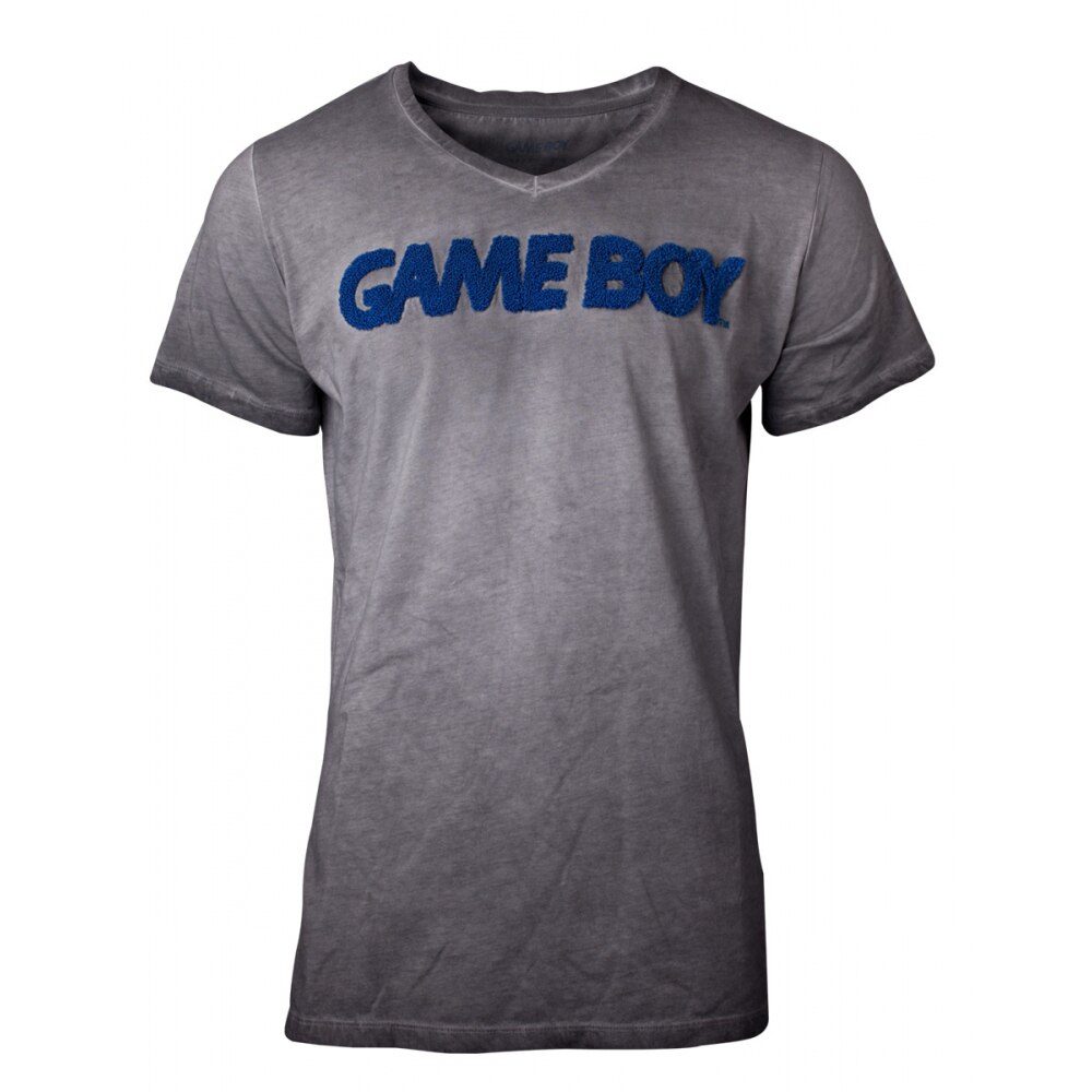 Tricou Nintendo - Oil Washed Gameboy Patch Women's T-shirt, M