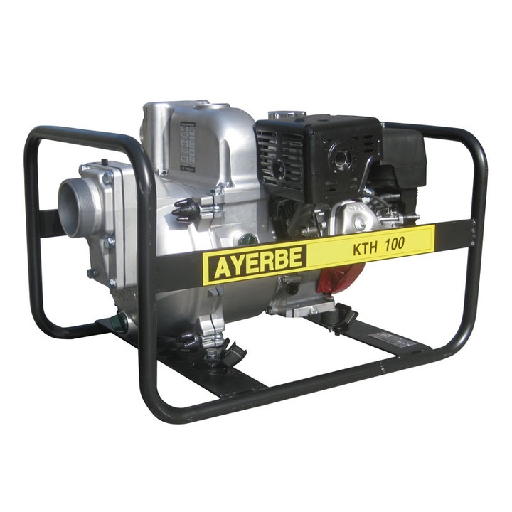 Motopompa ape reziduale 4", 1333 l/min, motor Honda, Ayerbe AY100 H KTH