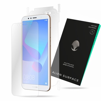 Folie Alien Surface, Huawei Y6 (2018), protectie ecran, spate, laterale Folie Alien Surface, Huawei Y6 (2018), protectie ecran, spate, laterale