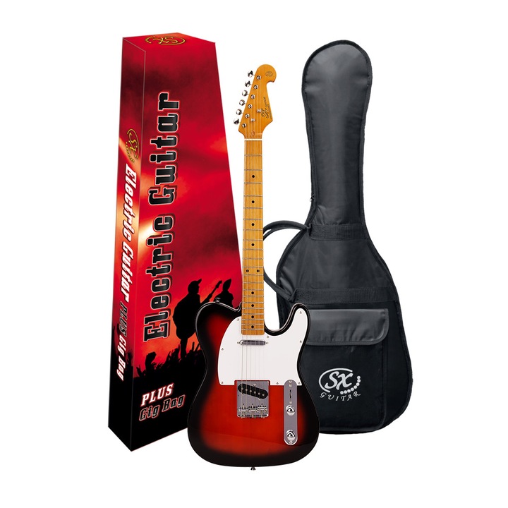 SX STL50+/2TS Elektromos gitár + puhatok