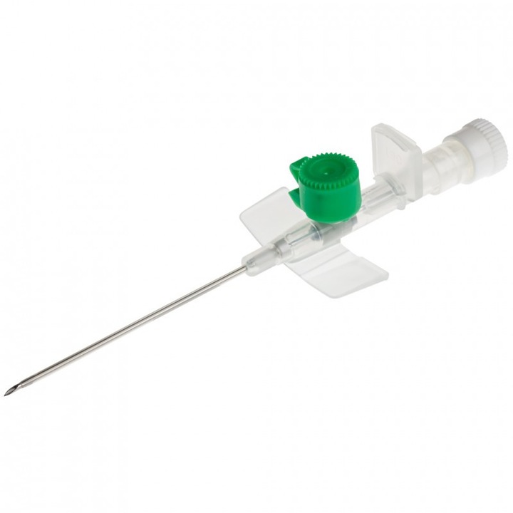 Branule G18, verde, 10 bucati, cateter intravenos