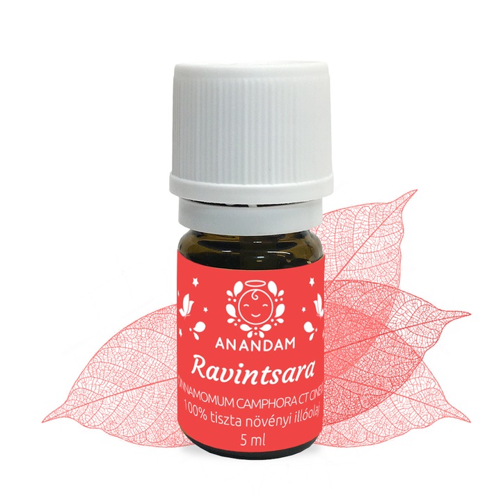 Anandam bio ravintsara illóolaj – Cinnamomum camphora ct cineol