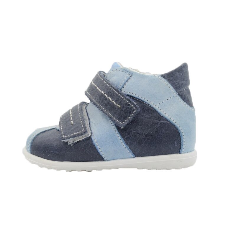 Ghete ortopedice din piele baieti Emel E940, Bleumarin , 18