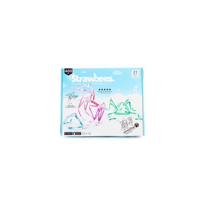Strawbees "Inventor Kit" építőkészlet