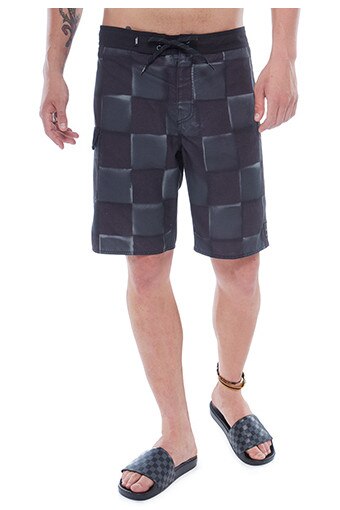 Pantaloni scurti Vans Check Yourself II, Negru