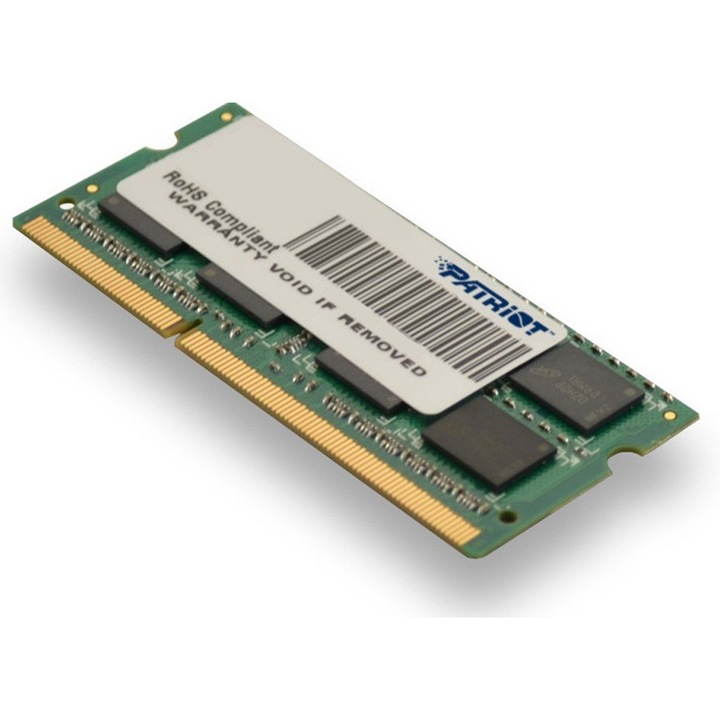 Memorie notebook Patriot 8GB DDR3L 1600MHz CL11, 1.35V
