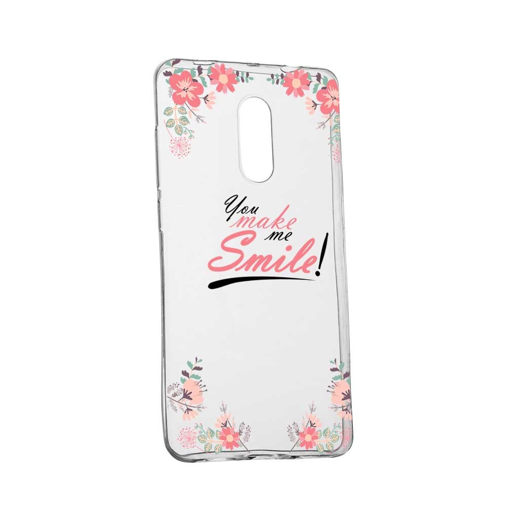 Husa pentru Motorola Moto G6 PLAY, Make Me Smile, 3, Silicon