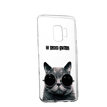 Husa Silicon, Transparent, Slim, I See You, 9, Huawei MATE 9 Husa Silicon, Transparent, Slim, I See You, 9, Huawei MATE 9