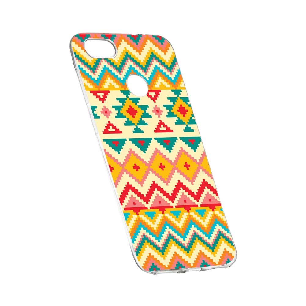 Husa Silicon, Transparent, Slim, Aztec, 11, HTC Desire 12 Plus