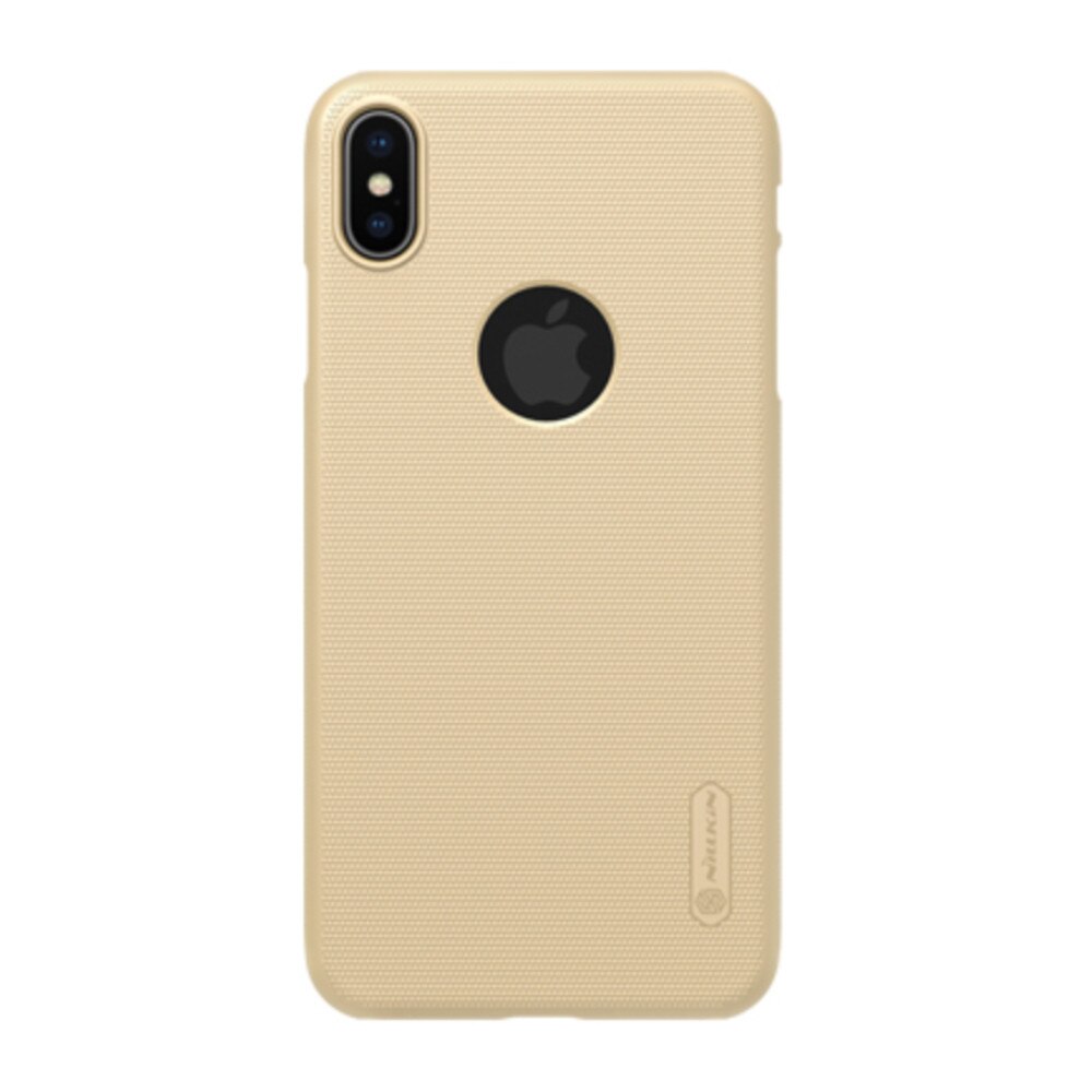 Husa Nillkin Frosted Shield pentru iPhone XS Max, auriu