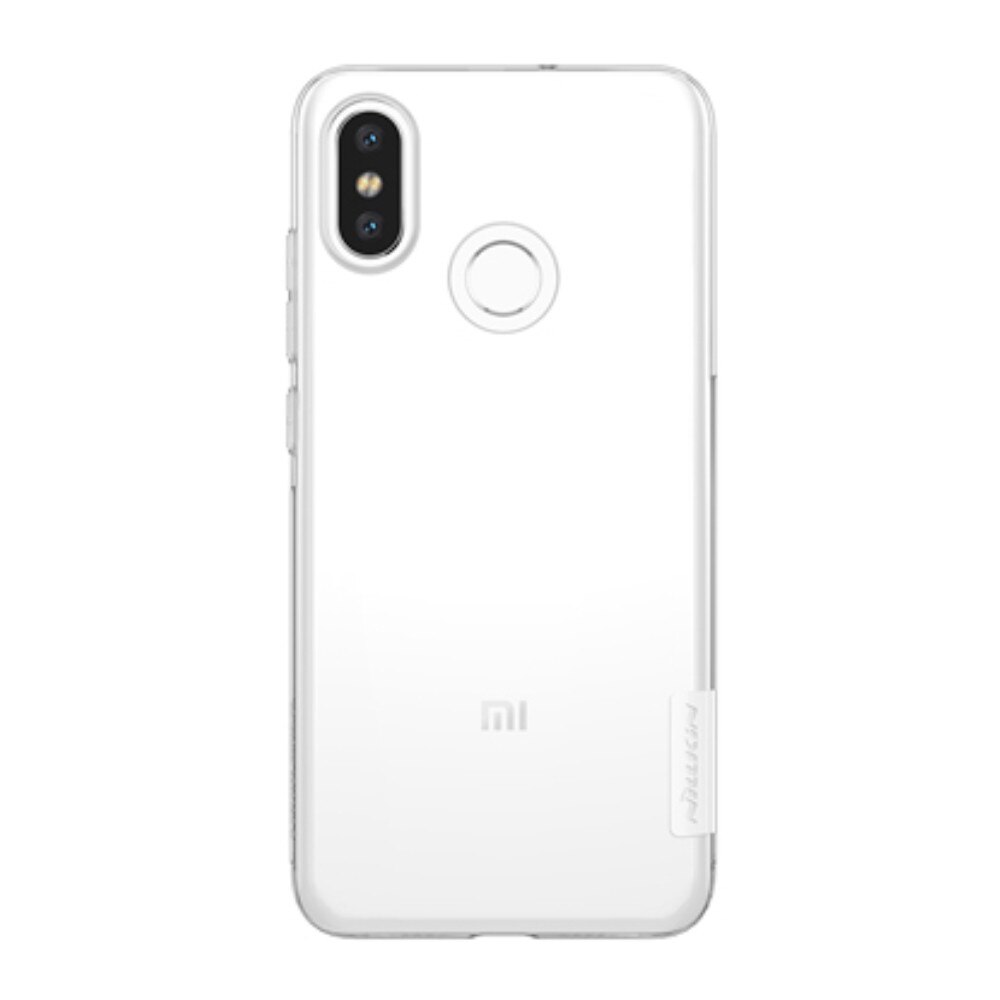 Husa din silicon Nillkin pentru Xiaomi MI8, alb transparent