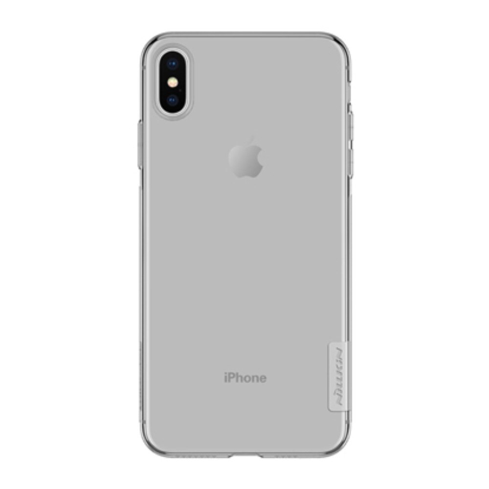 Husa din silicon Nillkin pentru iPhone XS Max, negru transparent