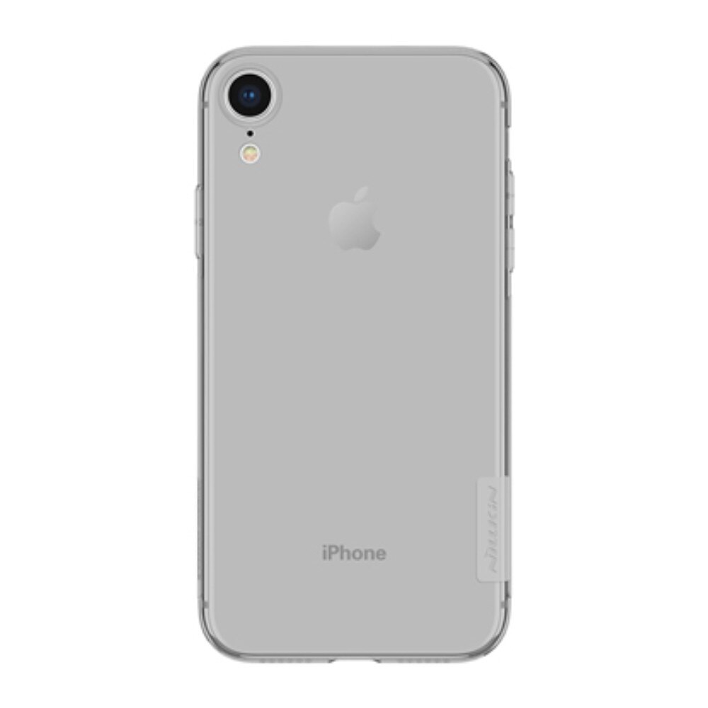 Husa din silicon Nillkin pentru iPhone XR, negru transparent